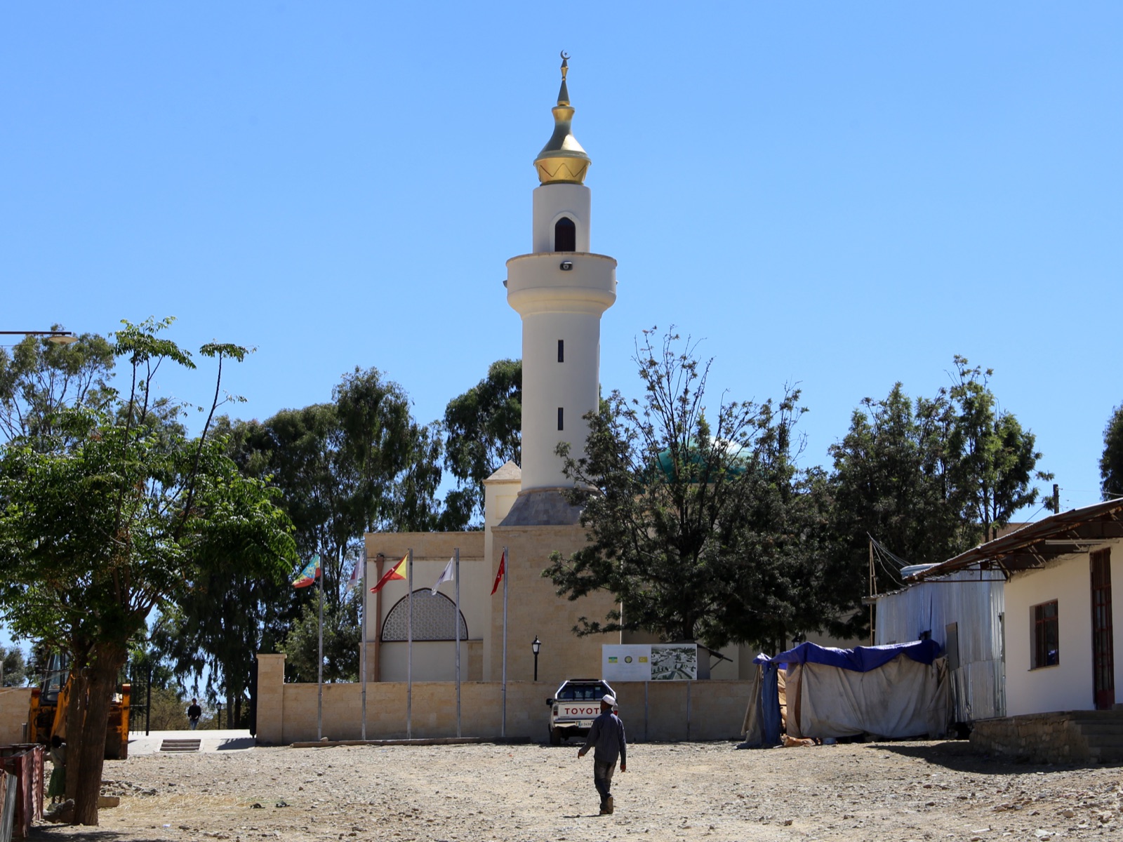 Al Nejashi (Negash) Mosque in Tigray, Ethiopia, the oldest mosque in Africa and one of the oldest mosques in the world, dating to the 7th century
